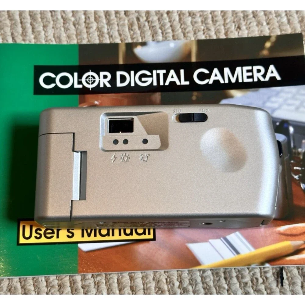Relisys Dimera 3500 Digital Camera Cable NexFlash Memory card Manual Untested